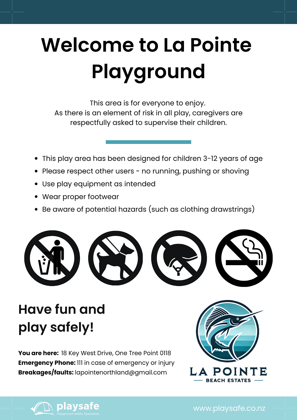 Thumbnail: Playground Sign 