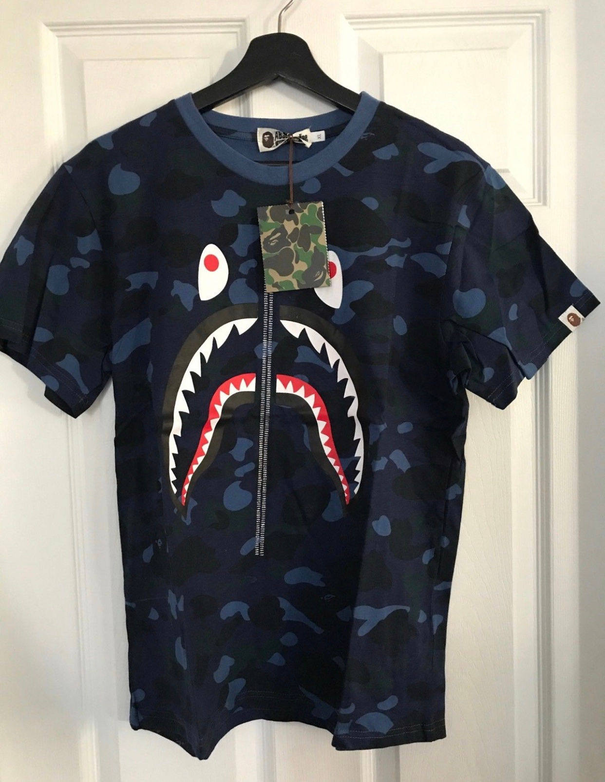 Ape dark blue camo t-shirt