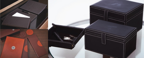 Embossed Leather Accessories