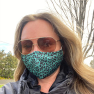 Jungle Green Face Mask
