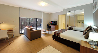 Hotel guest room furniture