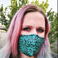 Jungle Green Face Masks