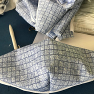Production Line Face Mask Blue Weave.jpe