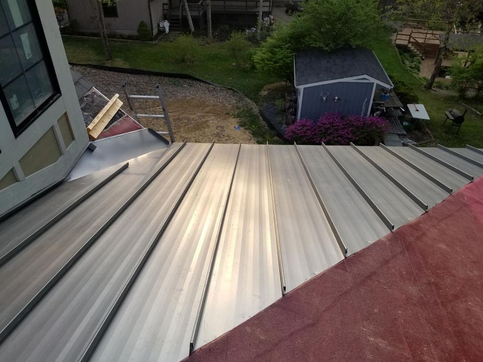 metal roof residential