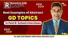 Real Examples of Abstract GD Topics in Past B-School Interviews