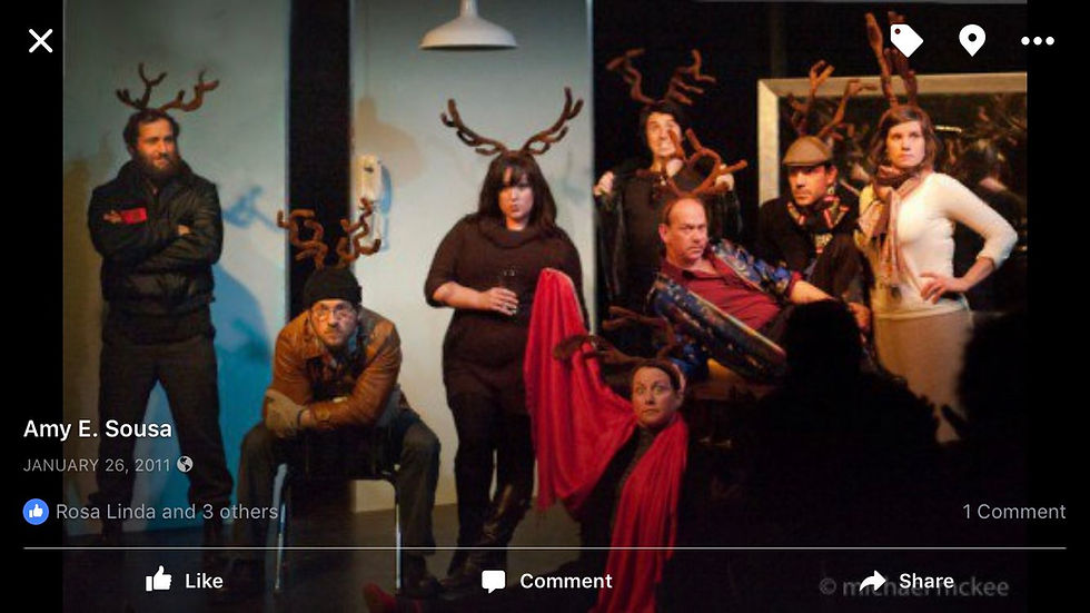 Ahh, the theatre life!