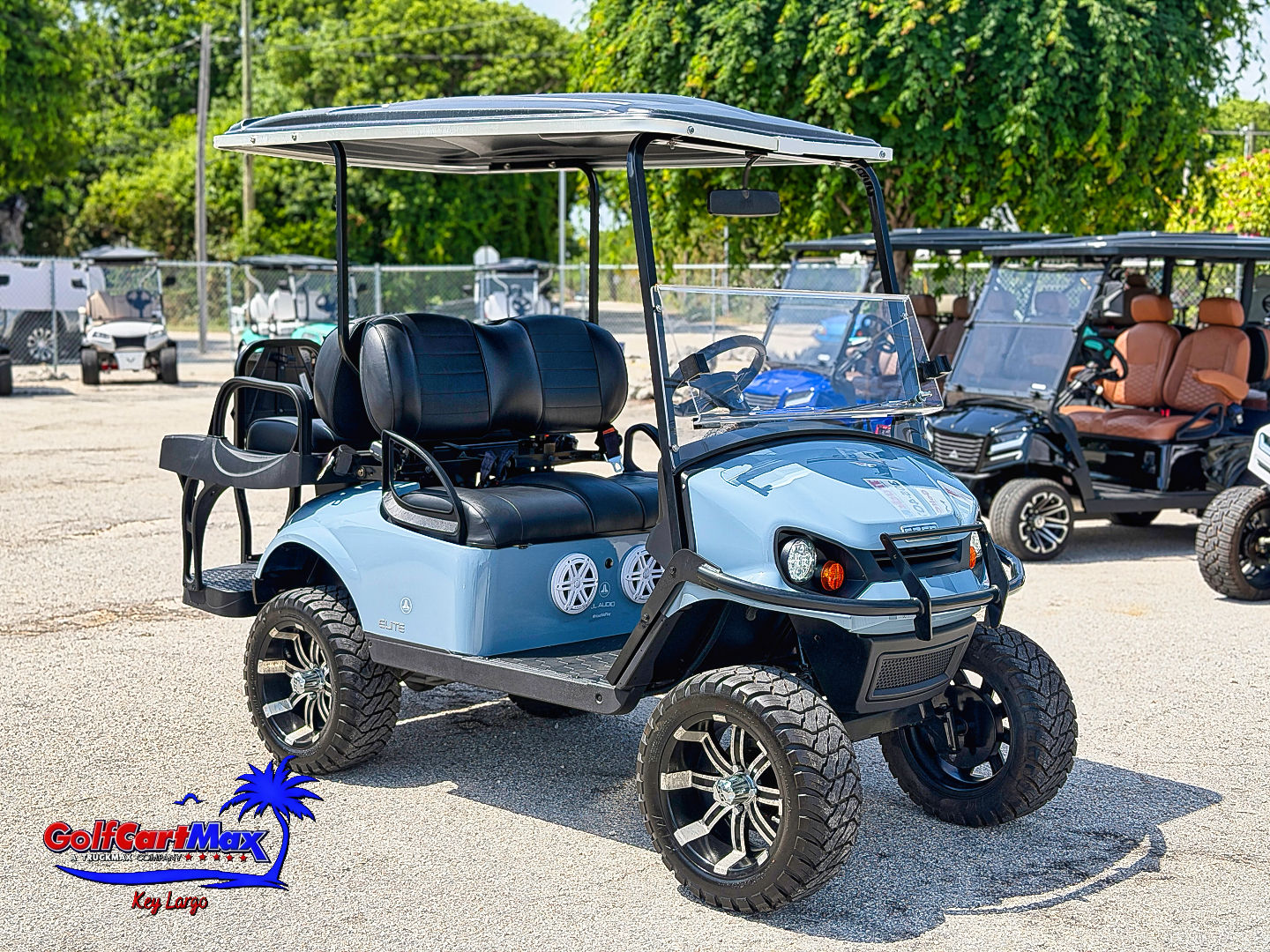 2021 EZGO Express S4 Elite - Gray - Street Legal Golf Cart