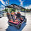 Thumbnail: 2025 Sierra AX4 Granite Red - Street Legal Electric Golf Cart
