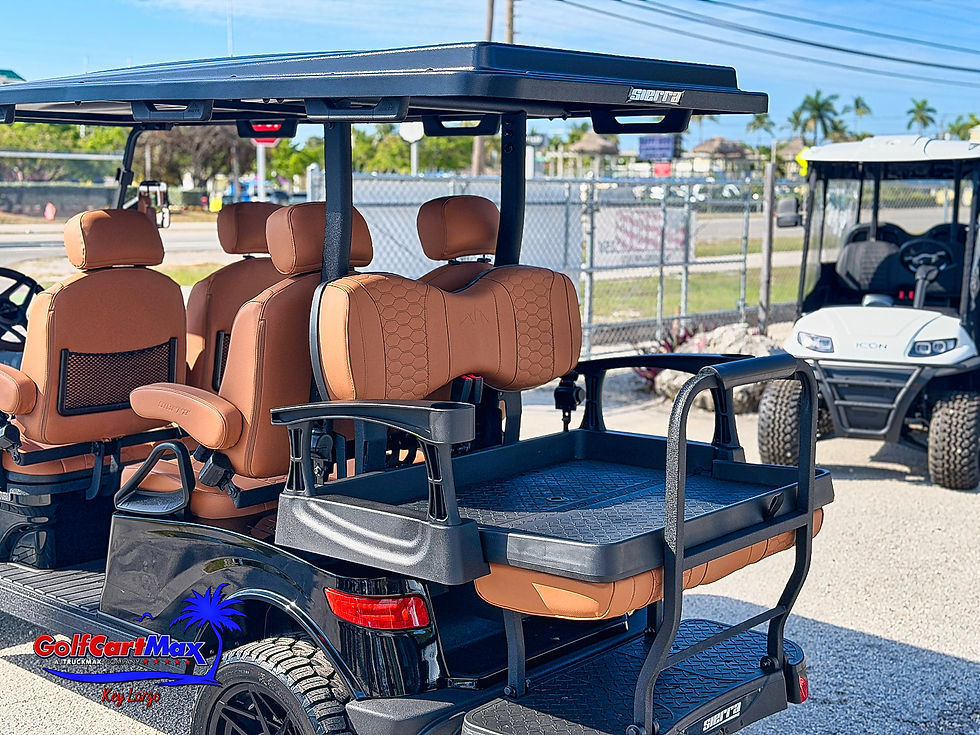 Thumbnail: 2026 Sierra AX3 Black Diamond - Street Legal Electric Golf Cart