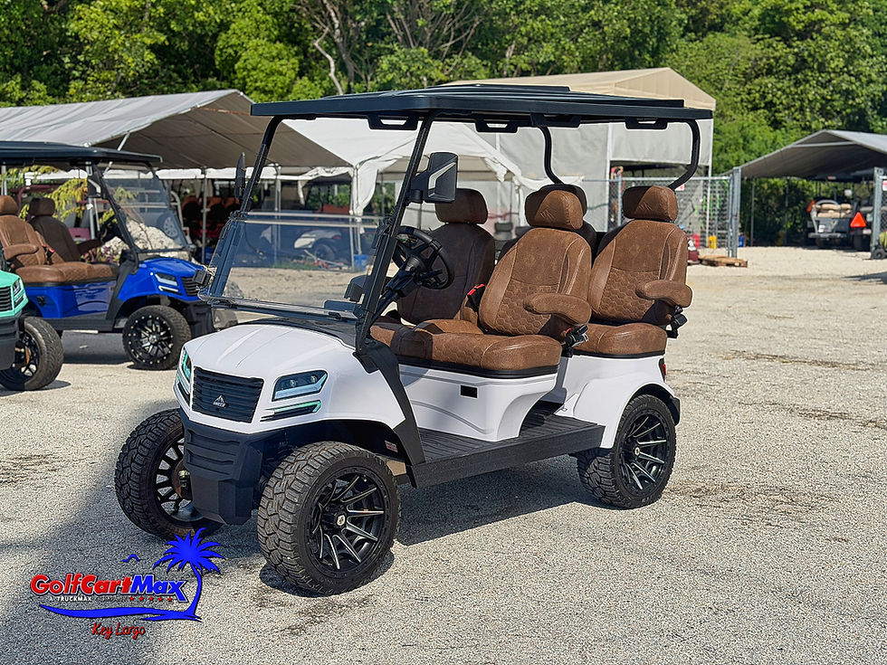 Thumbnail: 2026 Sierra AX4 Summit White - Street Legal Electric Golf Cart