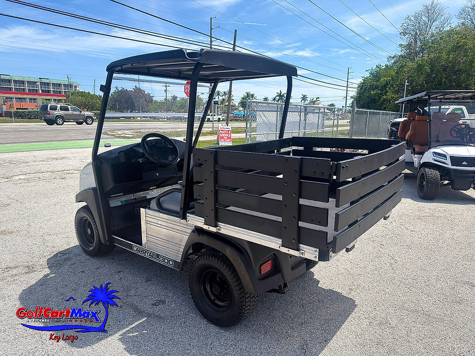 Thumbnail: 2021 Club Car CarryAll 300 w/ Stake-side Bed
