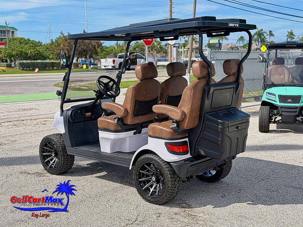 Thumbnail: 2026 Sierra AX4 Summit White - Street Legal Electric Golf Cart