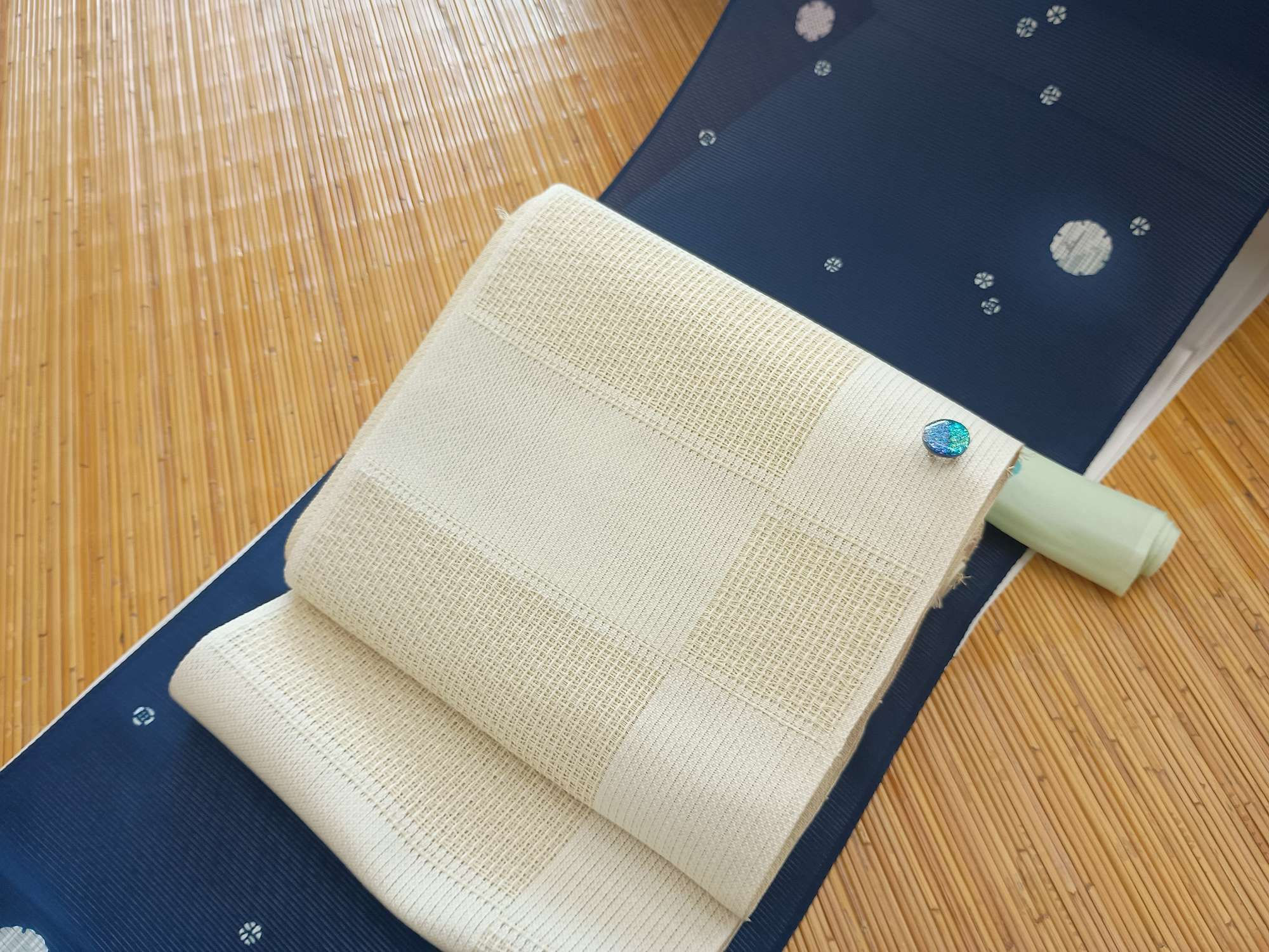 夏八寸帯