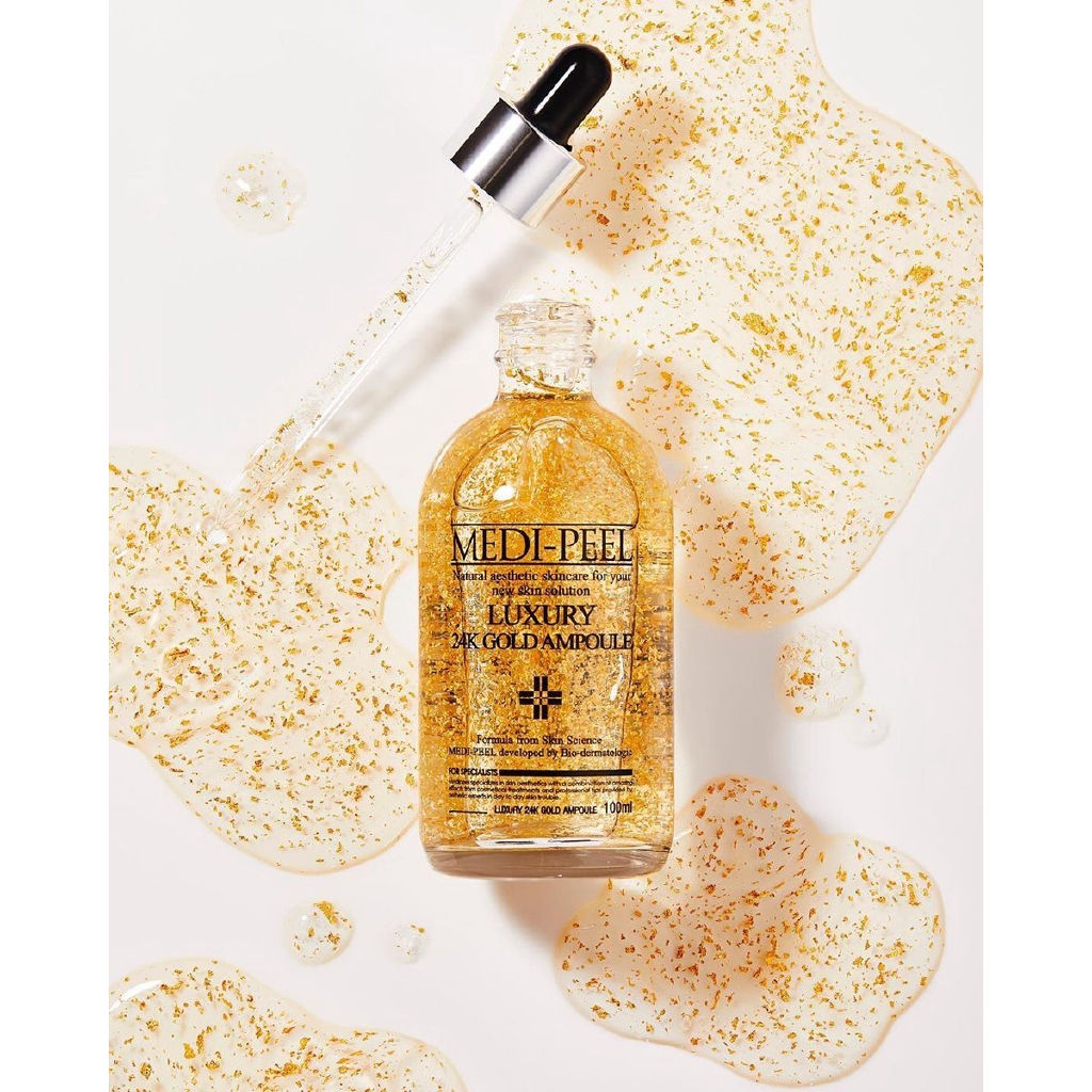 MEDIPEEL Luxury 24K gold Ampoule 24k黄金精华液