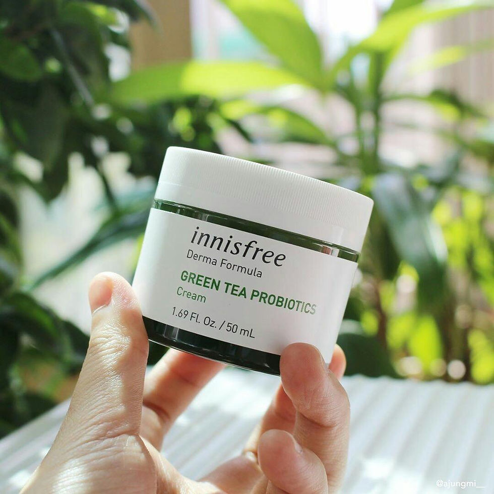 Thumbnail: 新品Innisfree Derma Formula Green Tea Probiotics Cream 绿茶益生菌面霜 50ml大罐装
