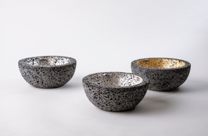 Miniatura: Bowl y platón oro Amón-Ra