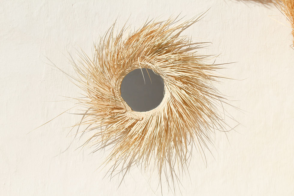 Miniature : Miroir palmier