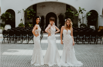 NAAMA AND ANAT HAUTE COUTOURE BRIDAL FASHION SHOOT