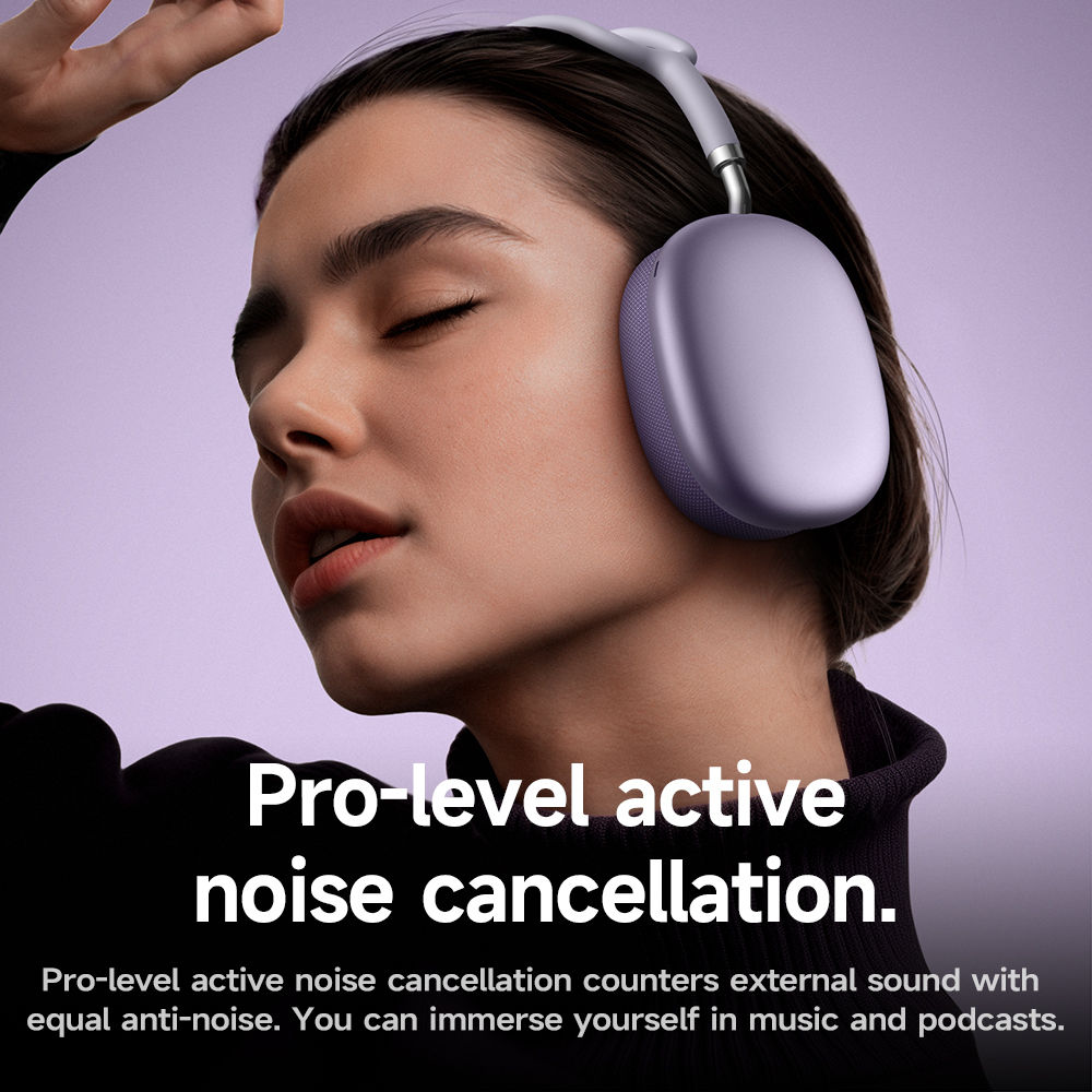 HOCO W65 Plus ANC Noise Reduction Bluetooth Headphones Over The Ear Wireless Big