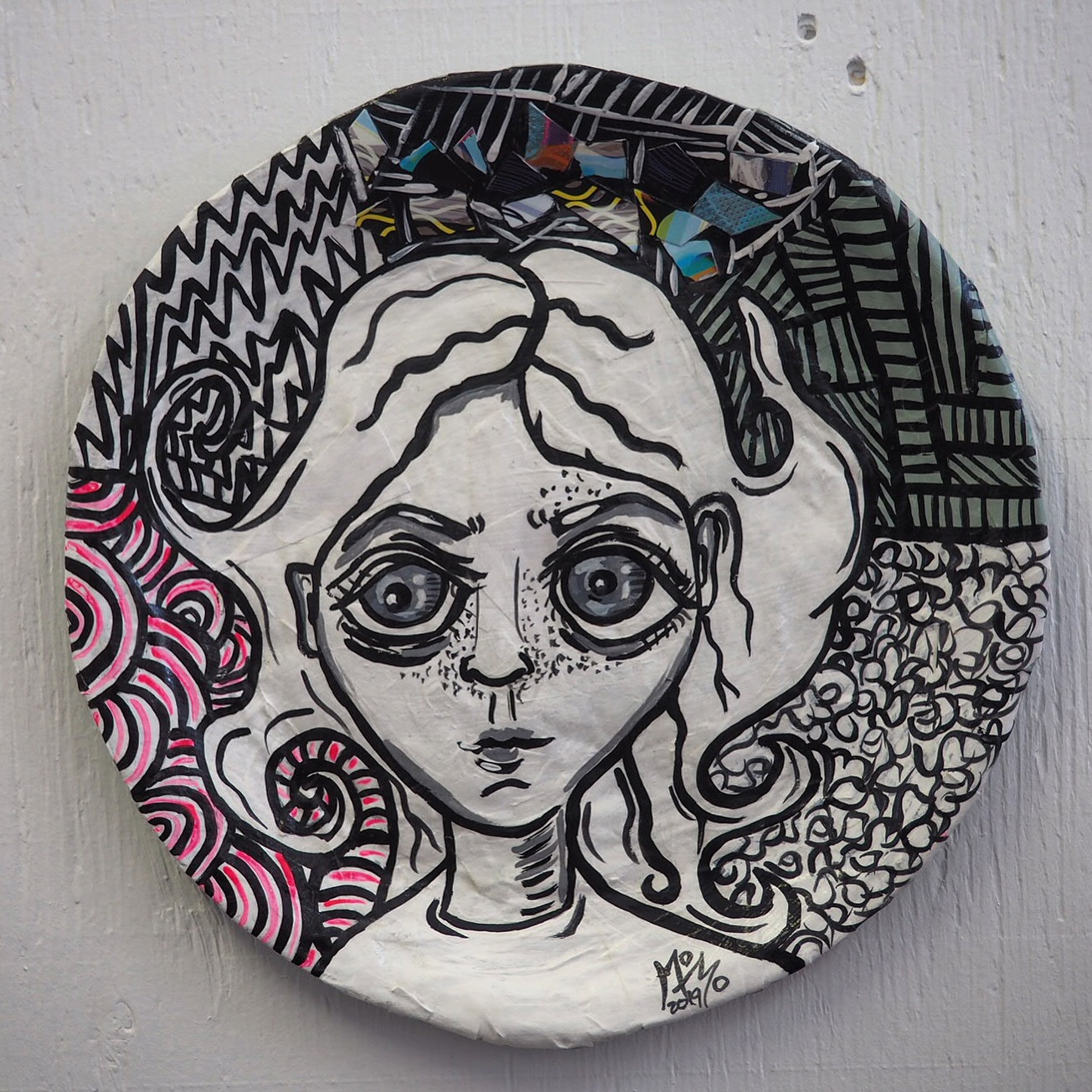 Psychedelic girl.