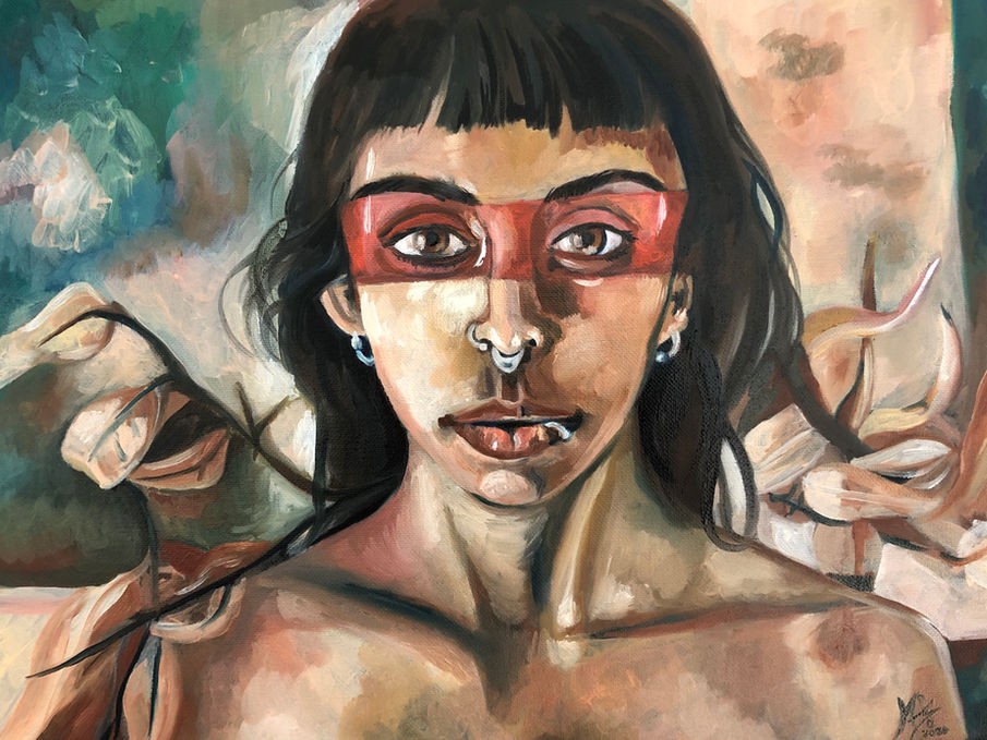 Mexican Beauty (Shiñi beu)
12'x 16' Oil, canva, .
2020
Sold