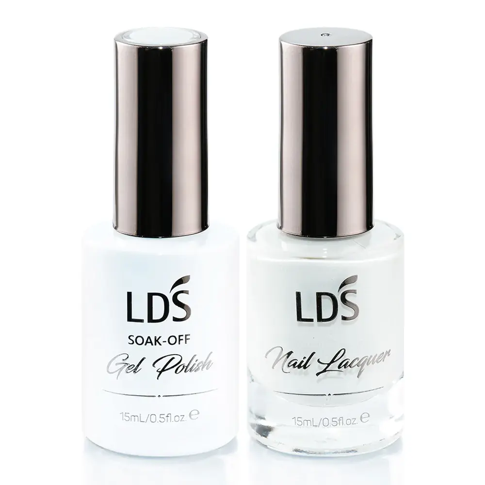 LDS 001 001 A PERFECT CLOUD - LDS 2-IN-1 GEL POLISH & MATCHING NAIL LACQUER DUO 
