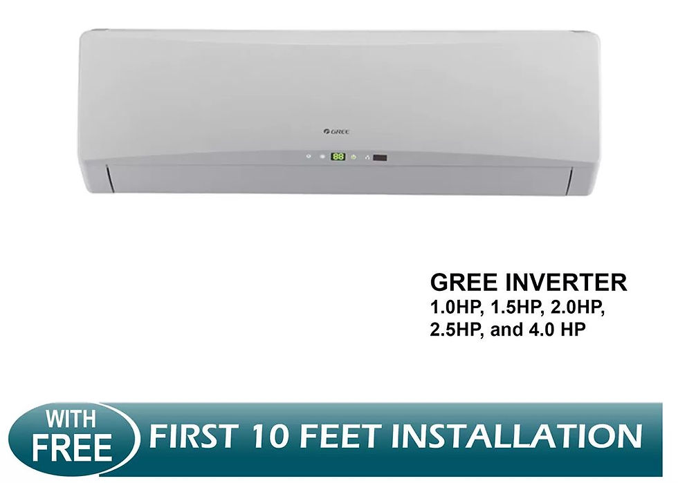 Gree split type inverter 1hp