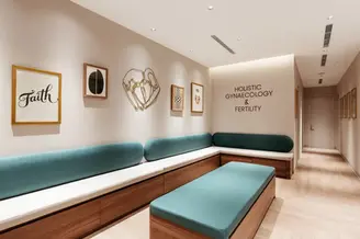 Clinic interior photography of a medical practice at Paragon Medical, Singapore.