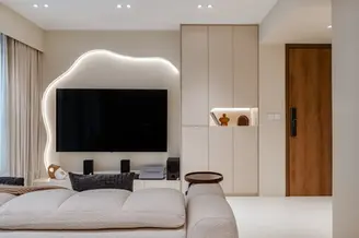 Residential interior photography of a condominium home at Waterbay, Singapore.