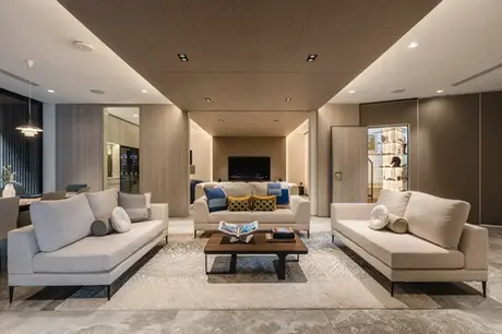 Residential interior photography of a private residence at 20 Brighton Crescent, Singapore.