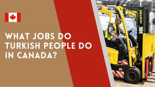 What Jobs Do Turkish People Do in Canada?