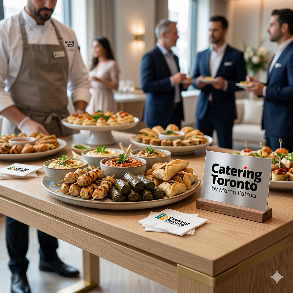 Catering Service for Open Houses