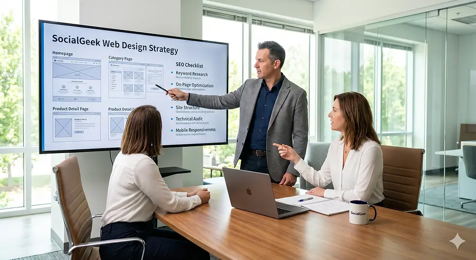 How to choose a web design firm - SocialGeek Guide