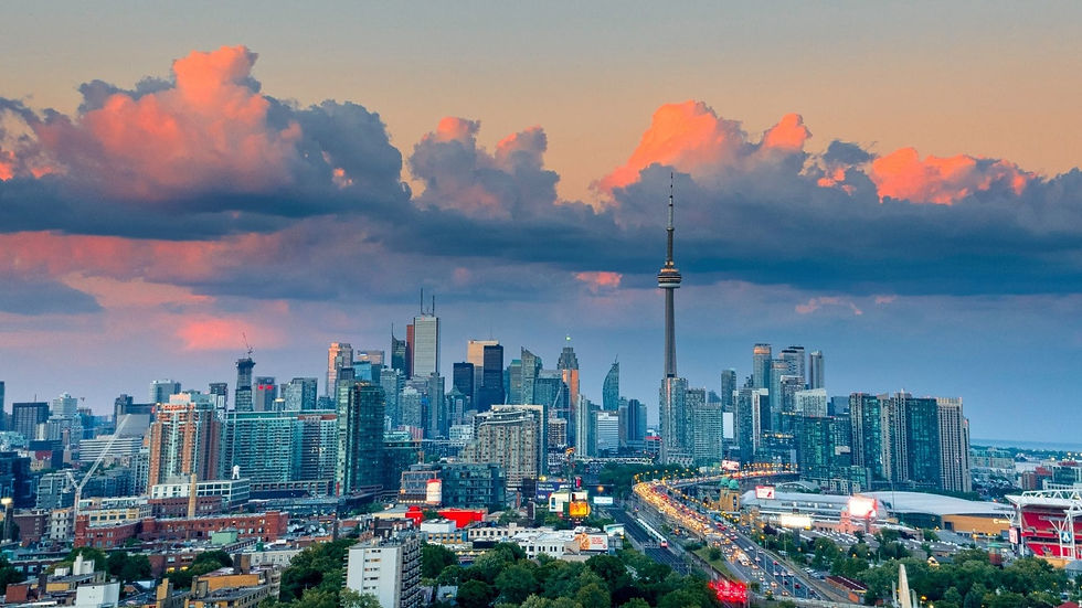 Toronto şehrine genel bakış