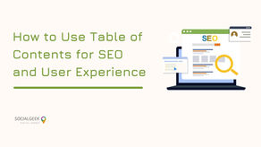 How to Use Table of Contents for SEO and User Experience