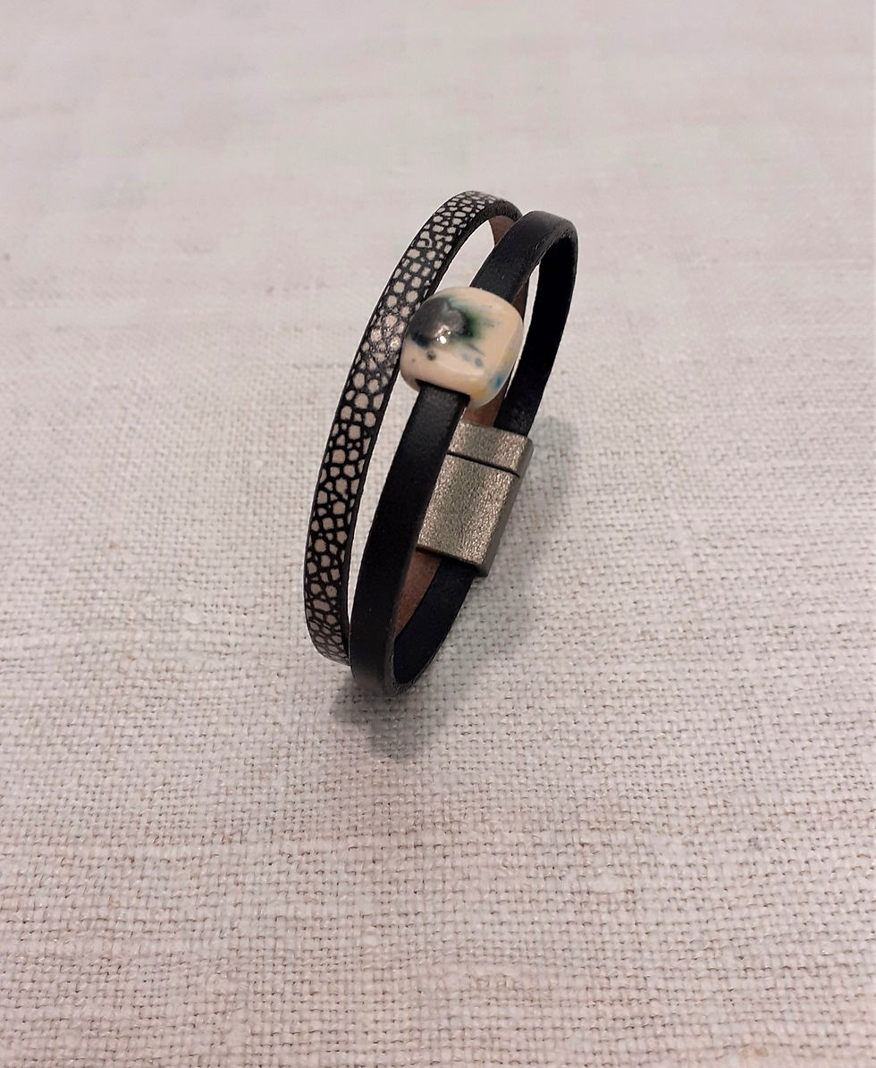 Miniaturbild: Lederarmband Kelly