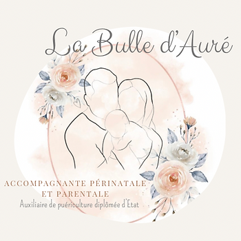 Logo de La Bulle d'Auré, Accompagnante périnatale et parentale, auxilaire de puériculture diplômée d'Etat