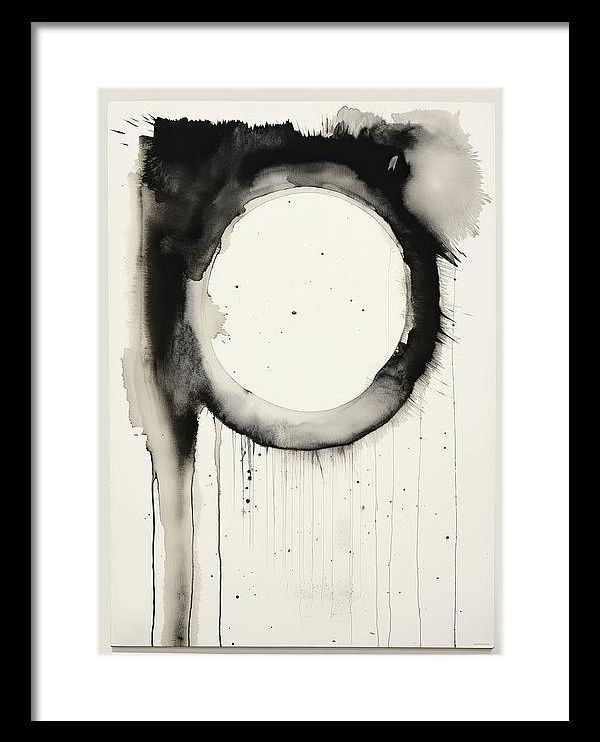 Thumbnail: Ecliptic Purity - Framed Print