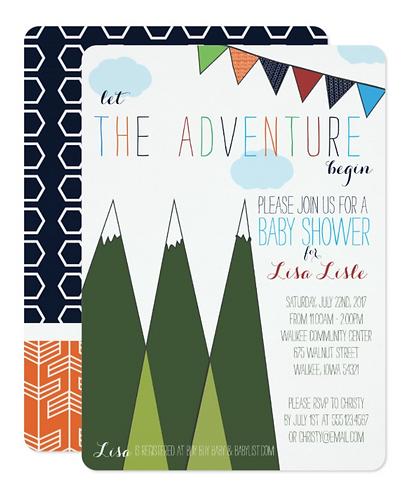 Zazzle Baby Shower Invitation