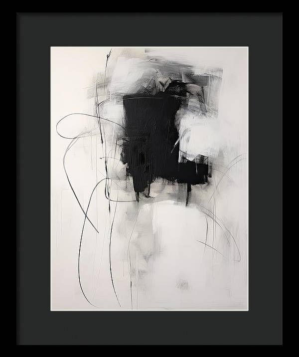 Thumbnail: Whispering Shadows - Framed Print