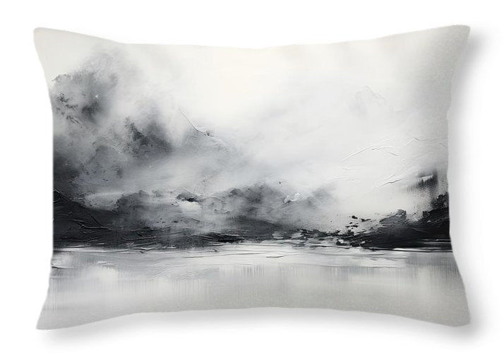 Thumbnail: Whispering Mists - Throw Pillow