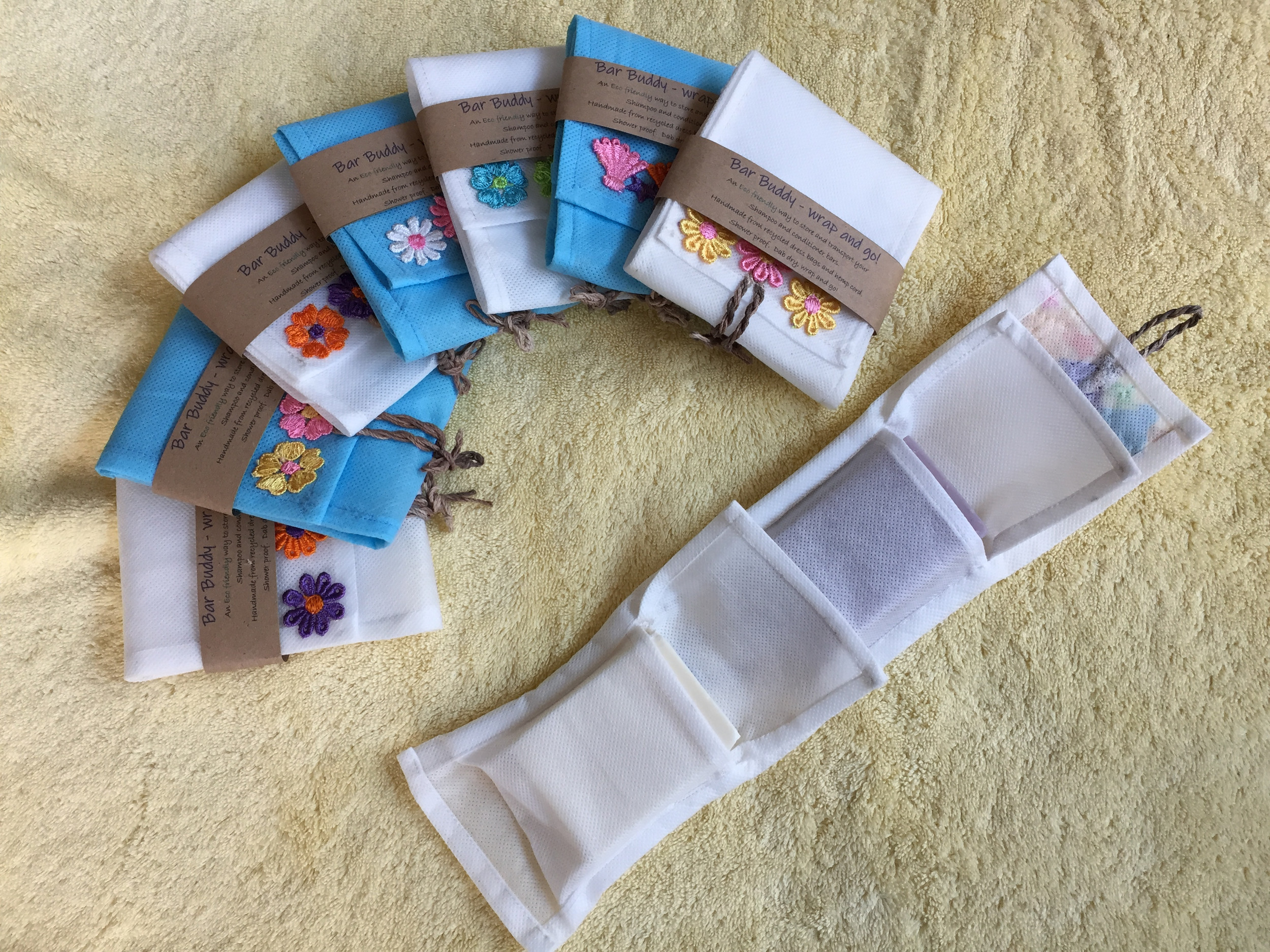 Shampoo bar storage Eco Bar Buddy. Unique inshower storage. Take on