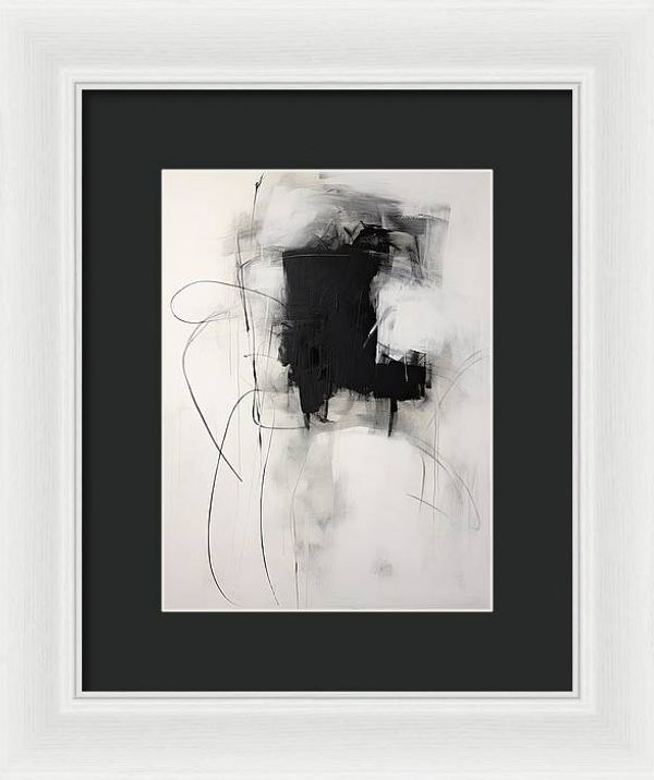 Thumbnail: Whispering Shadows - Framed Print