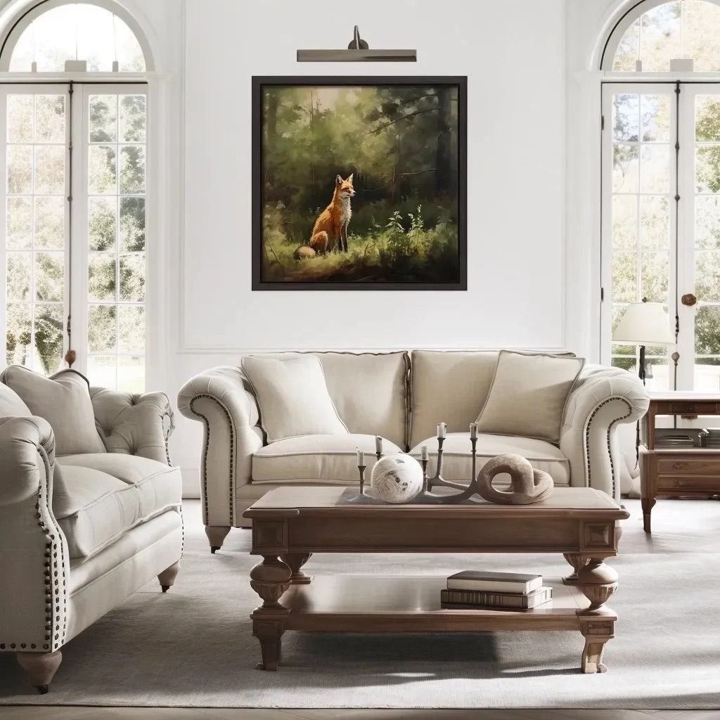 Framed Canvas Print - Redd Road