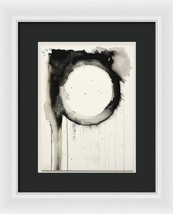 Thumbnail: Ecliptic Purity - Framed Print