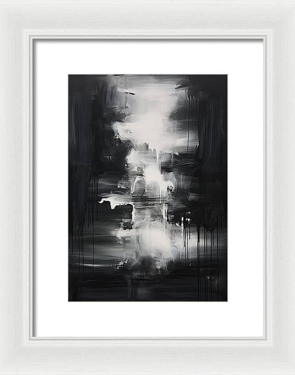 Thumbnail: Midnight Serenity - Framed Print