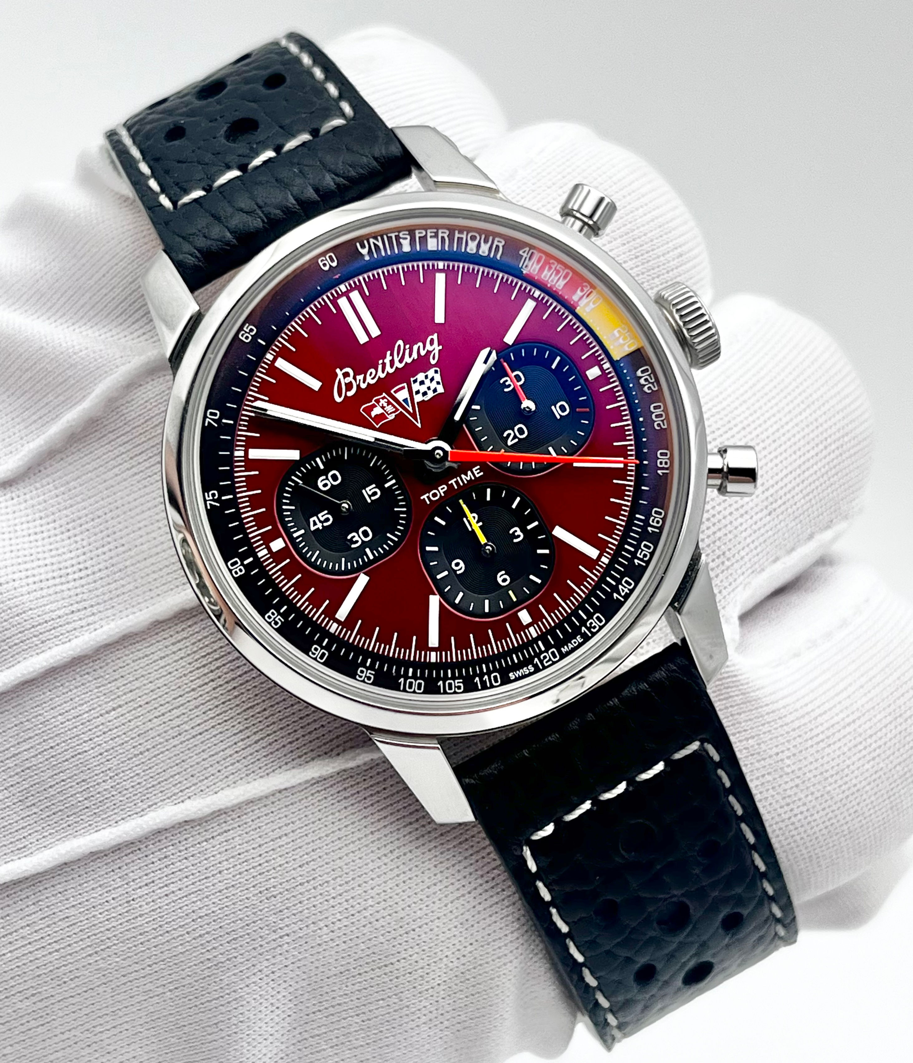 Breitling Top Time B01 “Corvette” 41mm (AB0176) 2022 Box Papers Warranty