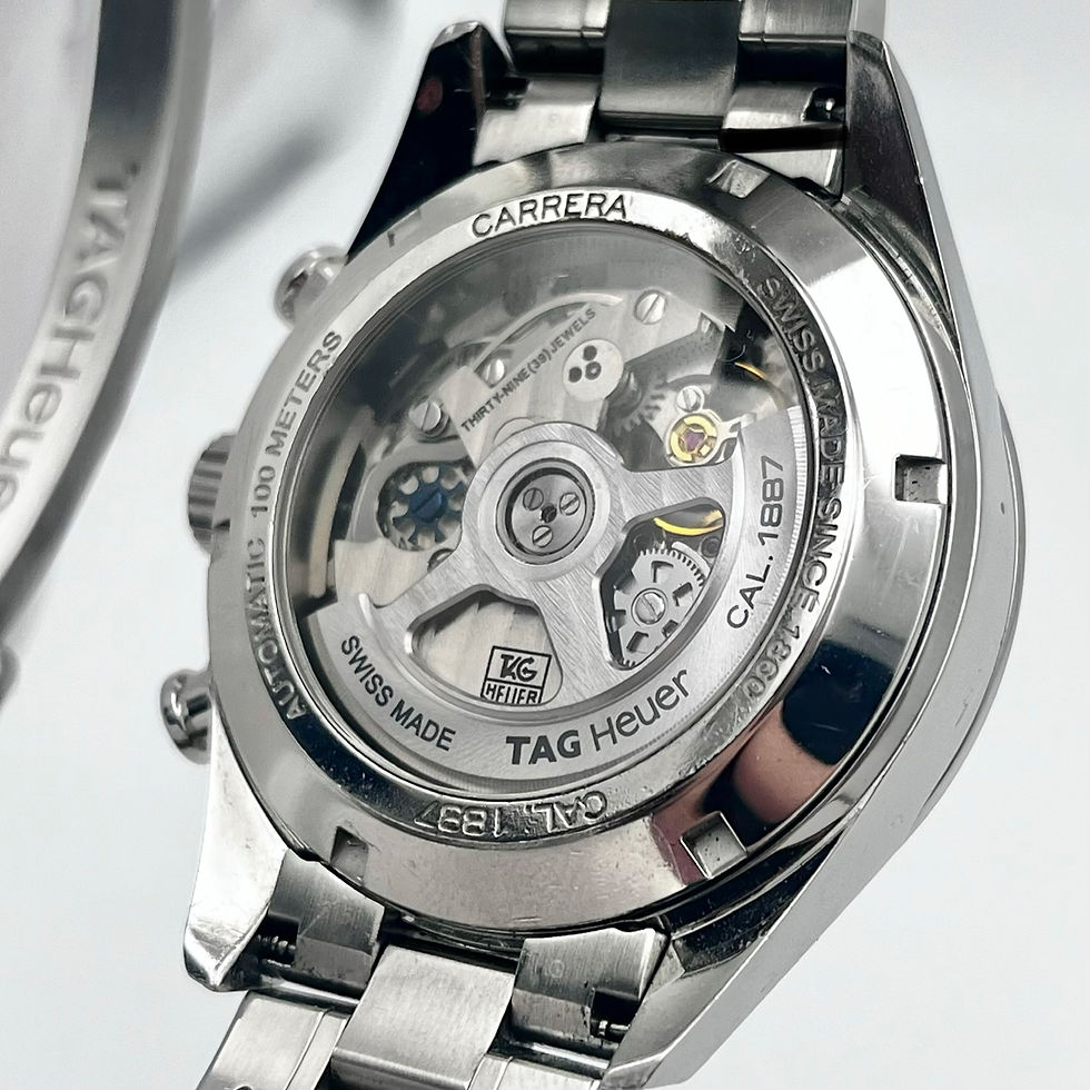 Thumbnail: TAG Heuer Carrera Calibre 1887 41mm Black (CAR2110) 2010 Box Papers Warranty