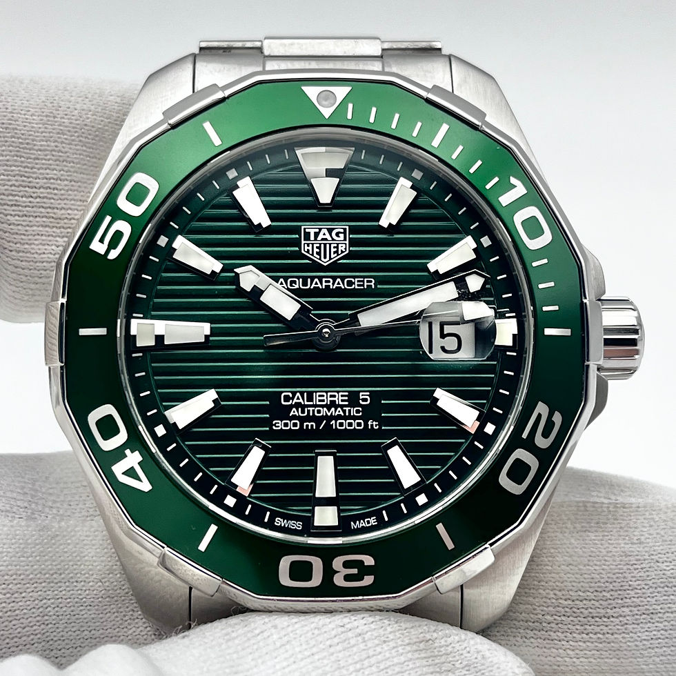 Thumbnail: Tag Heuer Aquaracer ‘Hulk’ 43mm Green (WAY201S-0) 2022 Box Papers Warranty 
