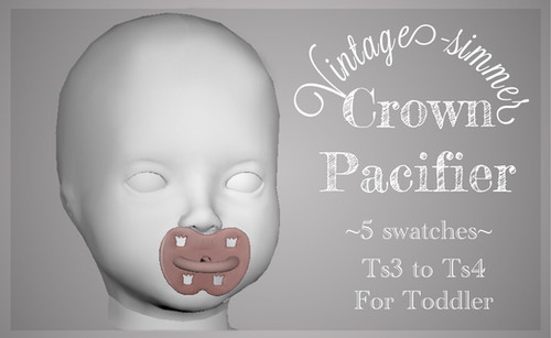 Crown Pacifier | Vintage Simmer
